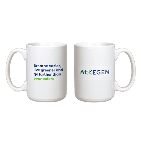 Giant White Ceramic Mug